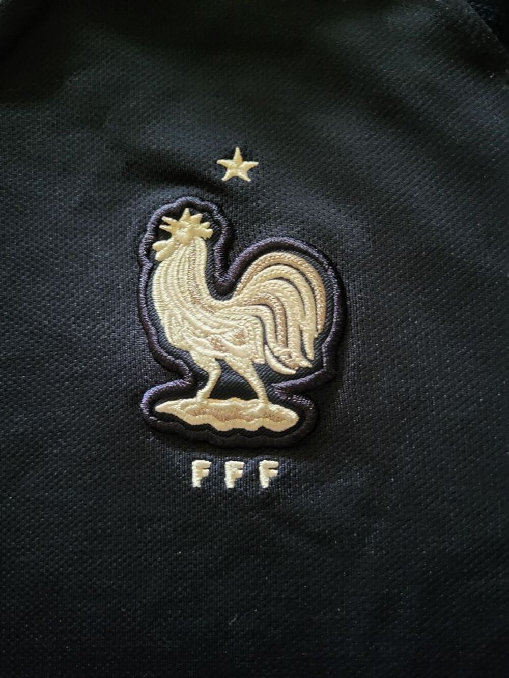 Maillot &Eacute;quipe de France 2018 Nike FFF Dri-FIT Bleu Marine Vêtements