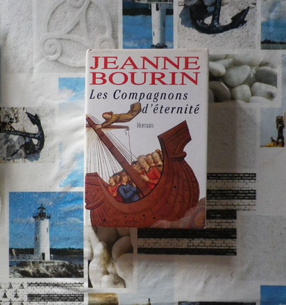 LES COMPAGNONS D'ETERNITE de Jeanne BOURIN Livres et BD