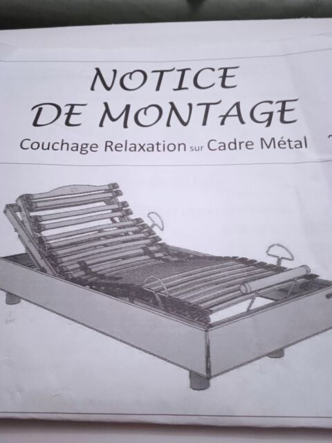 Lit: mdicalis couche de relaxation (port: 0652313342 / 490 Couron (44)