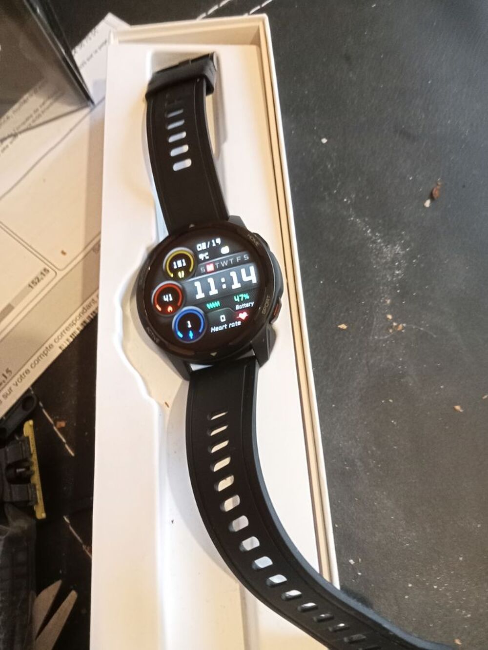 Montre connect&eacute;e Xiaomi watch S1 active Bijoux et montres