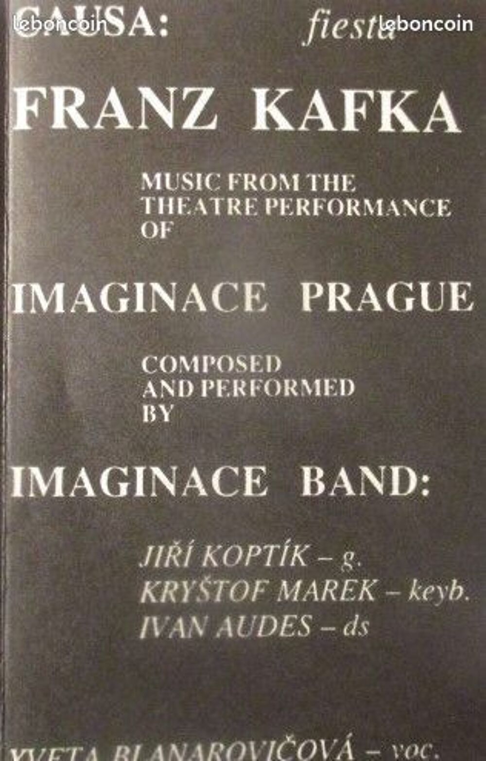 Cassette audio Franz Kafka CD et vinyles