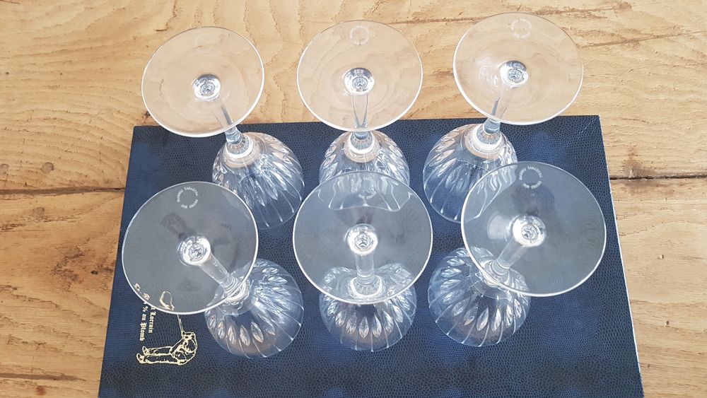service de 6 verres a eau Décoration