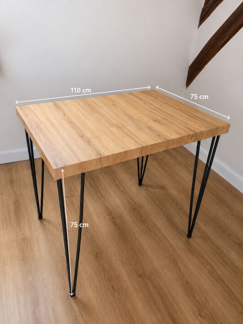 Table +4 chaises Villers-Cotterêts (02)