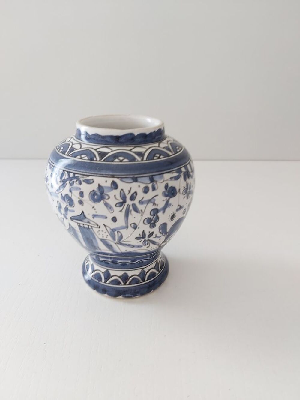 Vase portugais Alcobaca Décoration
