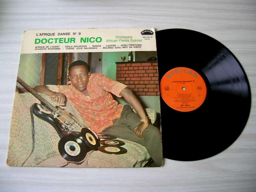 33 TOURS Docteur Nico Et L'orchestre African Fiesta Sukisa CD et vinyles