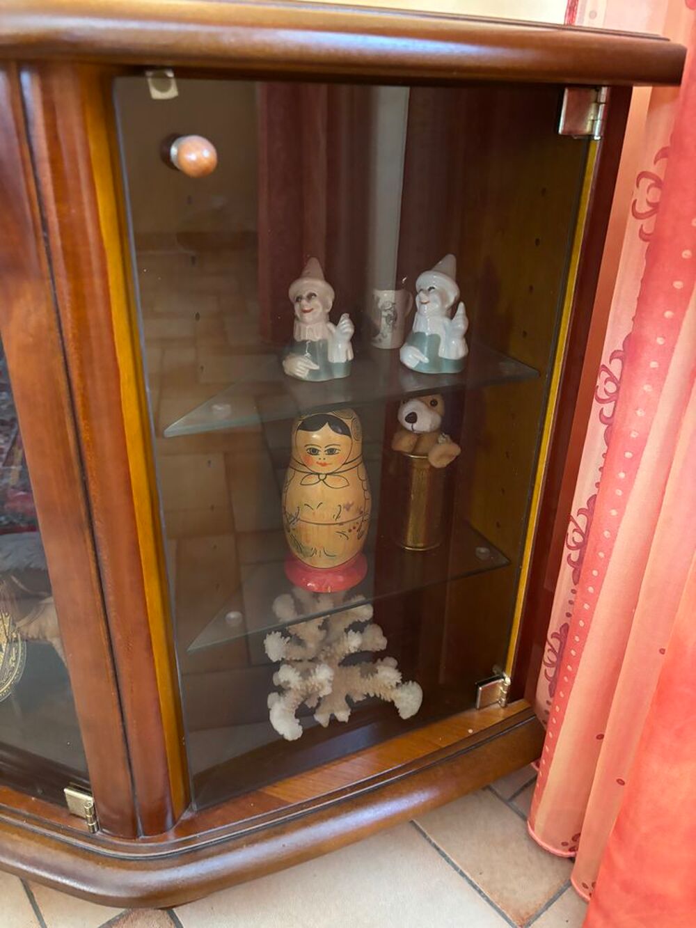 Meuble TV vintage en bois et verre fum&eacute; ? style ann&eacute;es 80/90 Meubles
