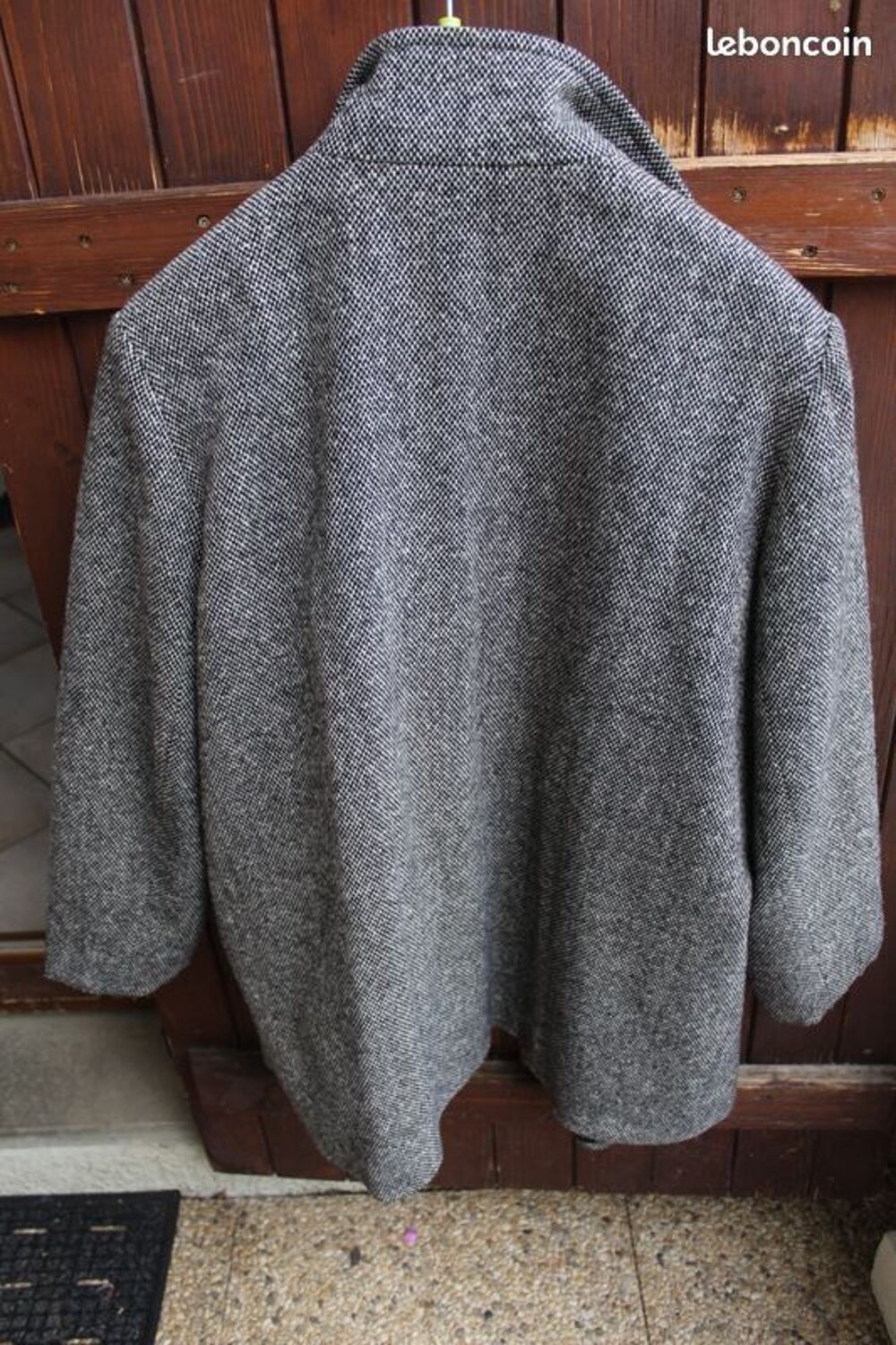 manteau laine gris T48 Vêtements