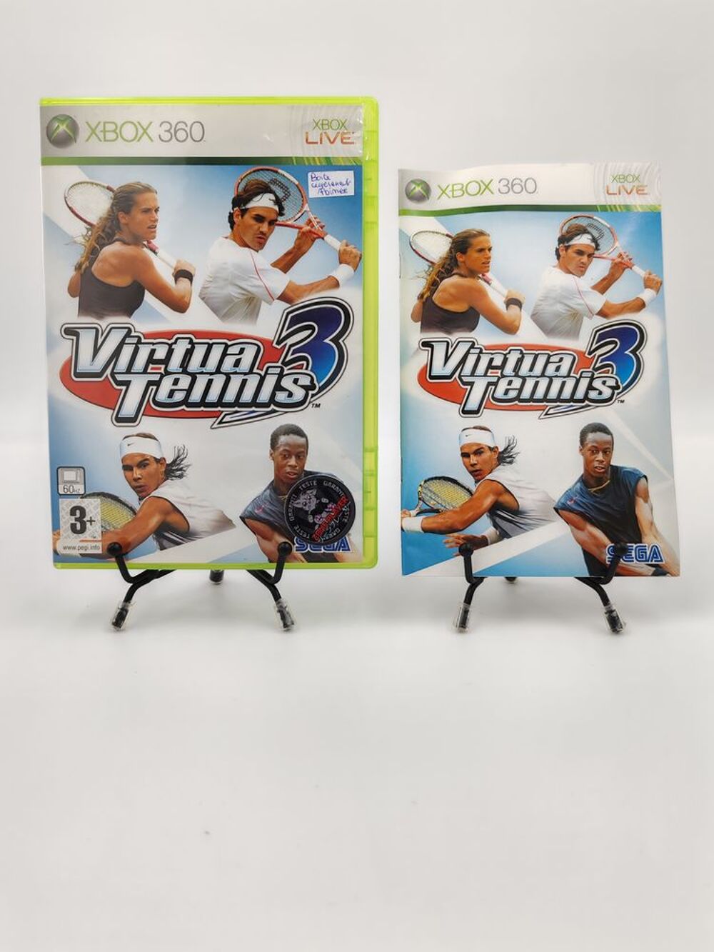 Jeu Xbox 360 Virtua Tennis 3 en boite, complet Consoles et jeux vidéos