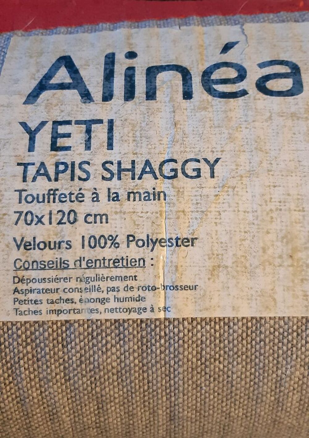 Tapis 70 cm x 120 cm (2 pi&egrave;ces) Décoration