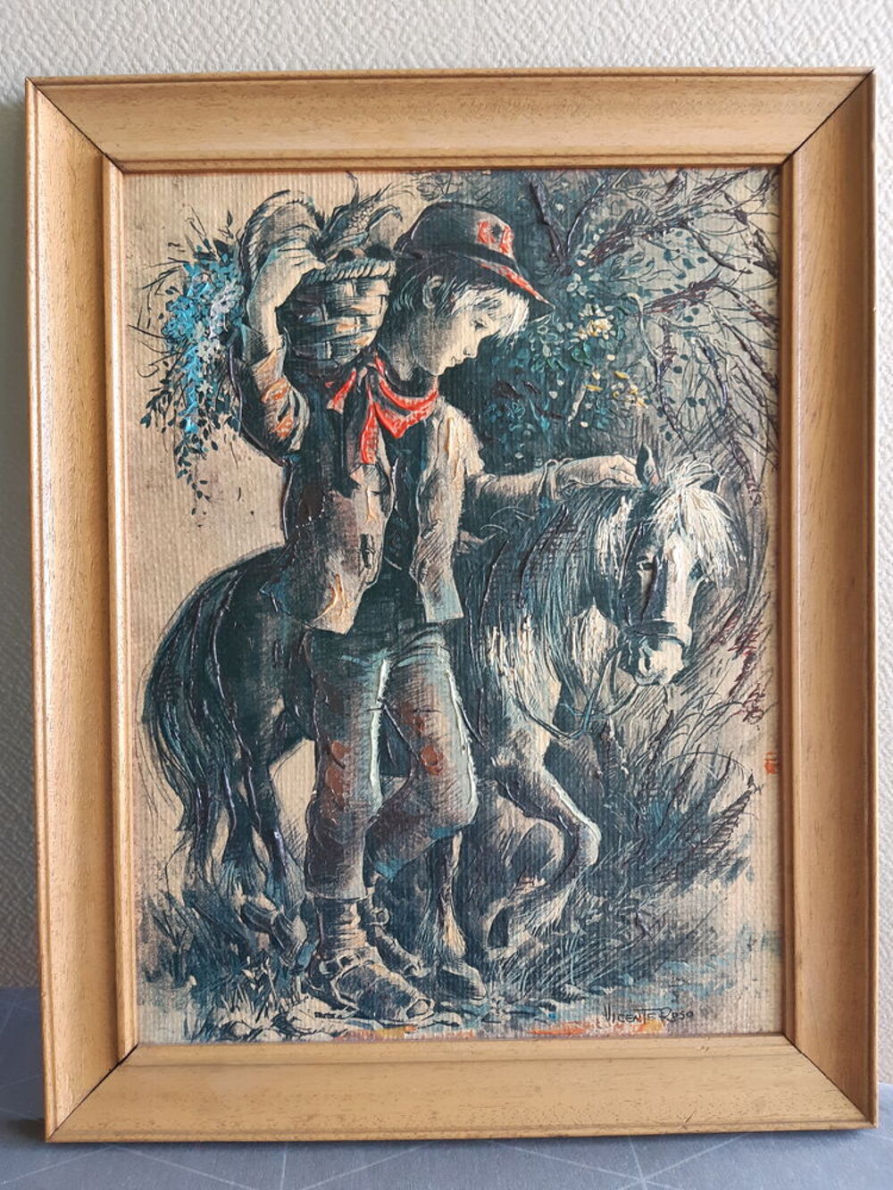 Tableau Vicente Roso Décoration