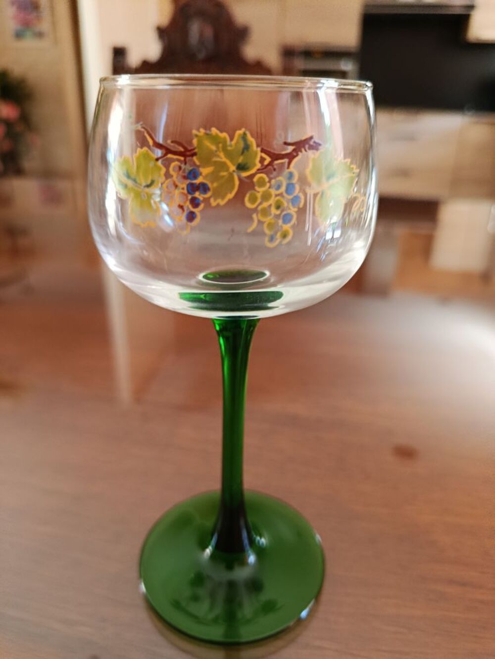 Verres &agrave; vin d'Alsace Décoration