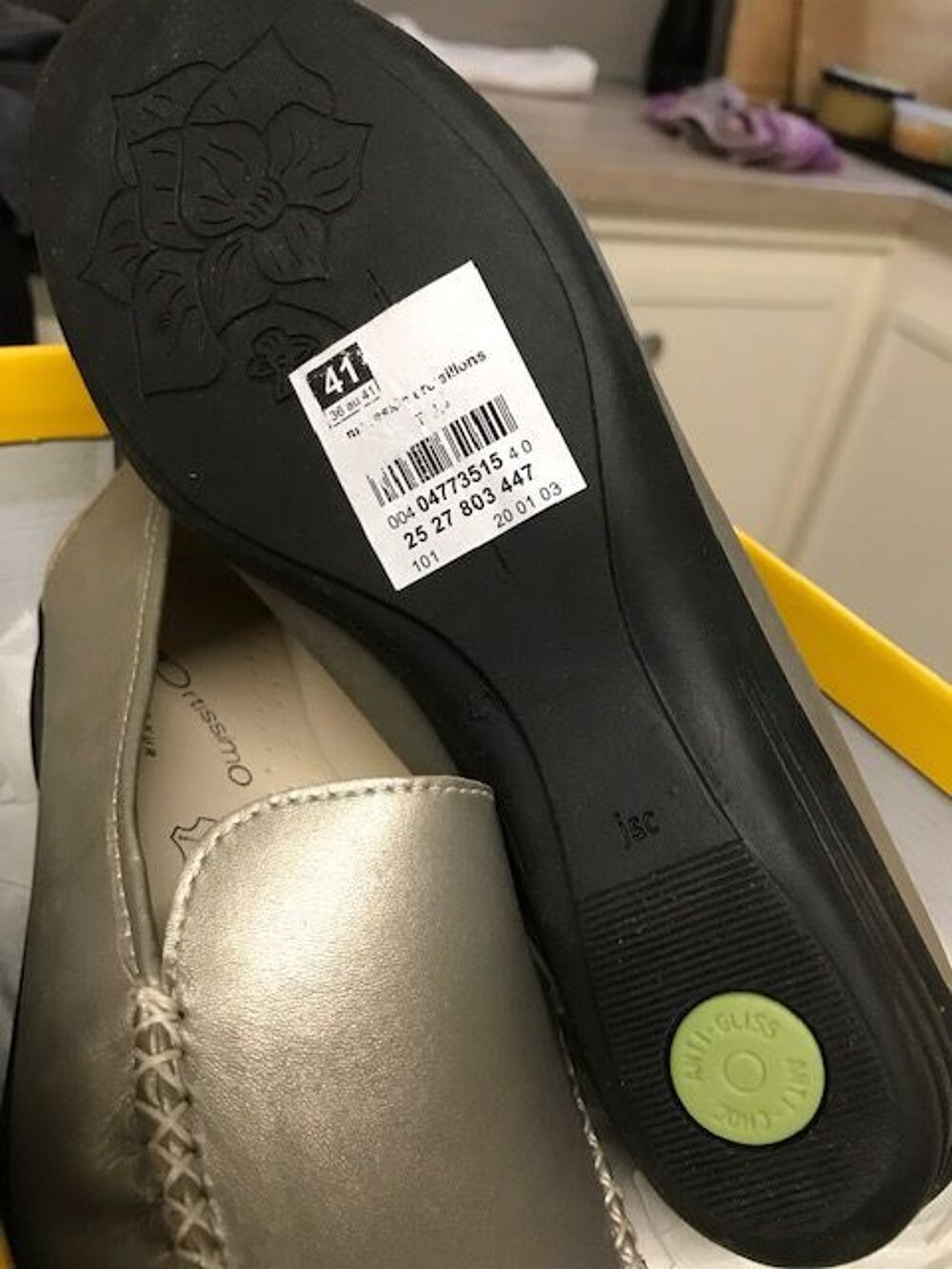 Mocassin
Dessus Cuir
Chaussures