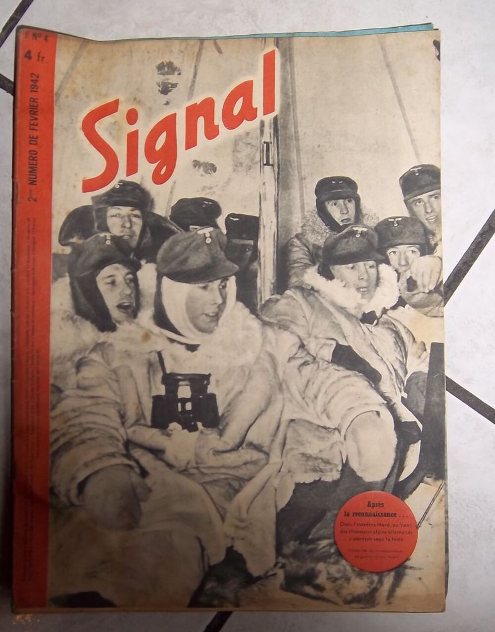 Revue signal n&deg; 4 f&eacute;vrier 1942 Livres et BD