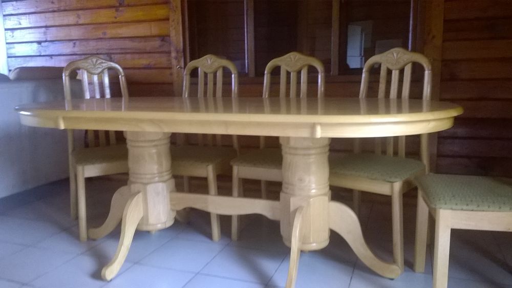 Table de salle &agrave; manger sans chaises Meubles