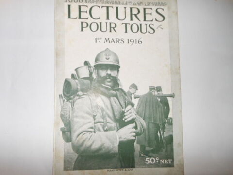 lecture pour tous du 1er mars 1916 pa82 5 Gr�zieu-la-Varenne (69)