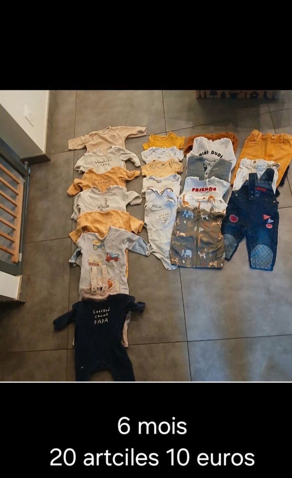 v&ecirc;tement bebe garcons Vêtements