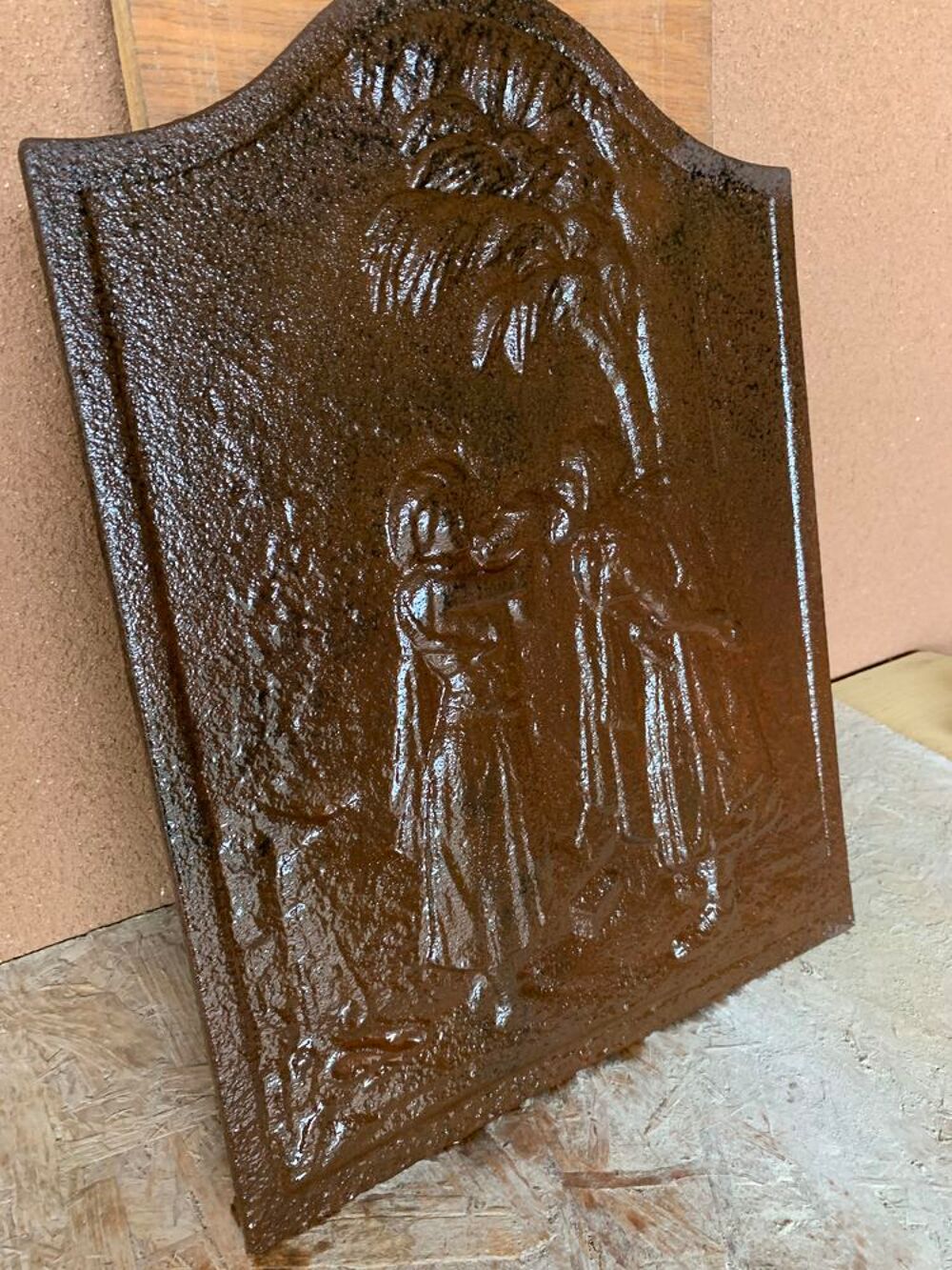 Plaque de chemin&eacute;e Dcoration