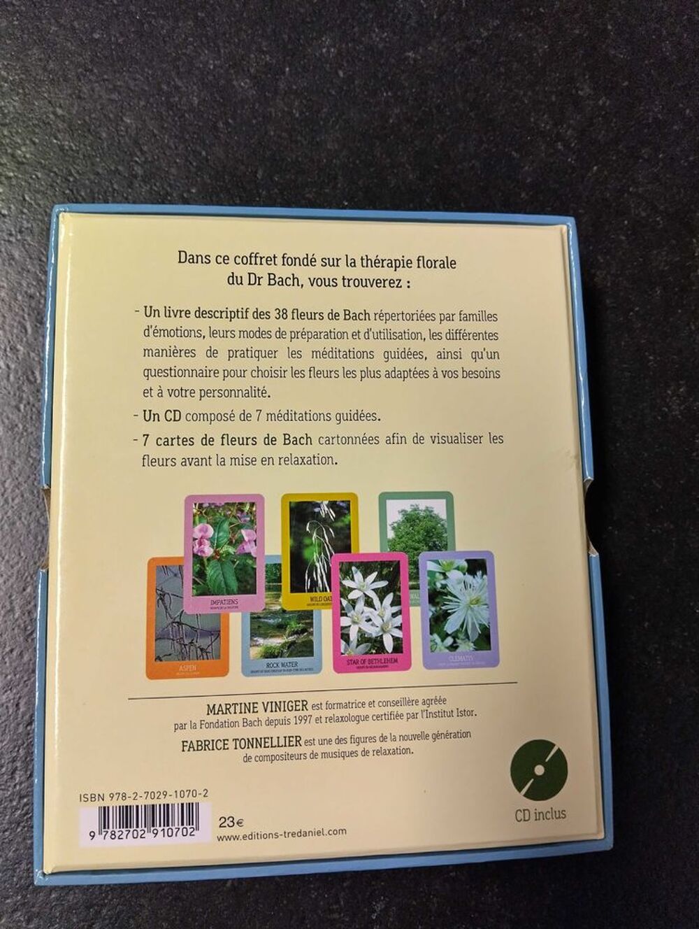 M&eacute;ditation guid&eacute;e avec les fleurs de Bach CD et vinyles