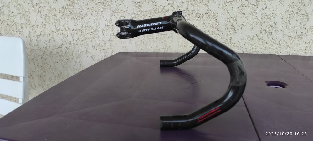 cintre et potence carbone Vélos