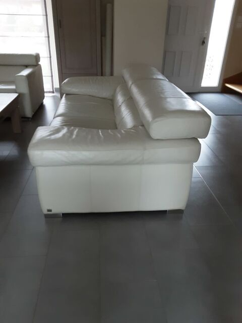 CANAP + FAUTEUIL RELAX EN CUIR HOME SALONS 890 Gunange (57)