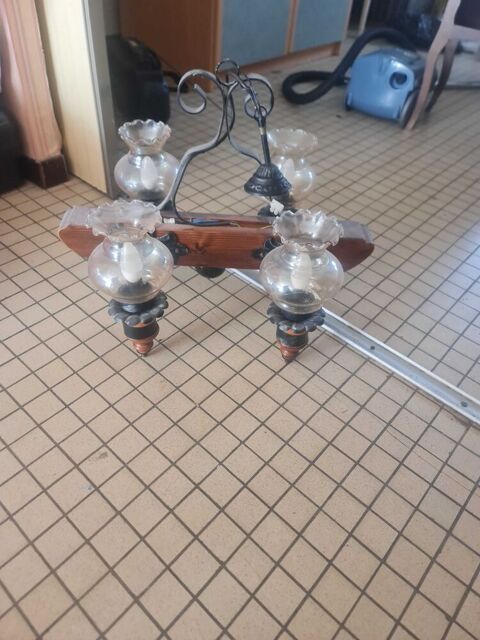 lustre vintage en fer forgé 4 Montigny-en-Gohelle (62)