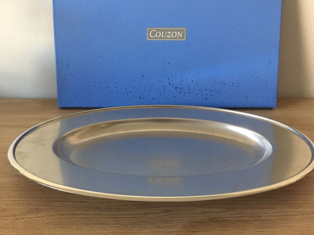 PLAT PLATEAU OVALE DE SERVICE ART DE LA TABLE JEAN COUZON Cuisine