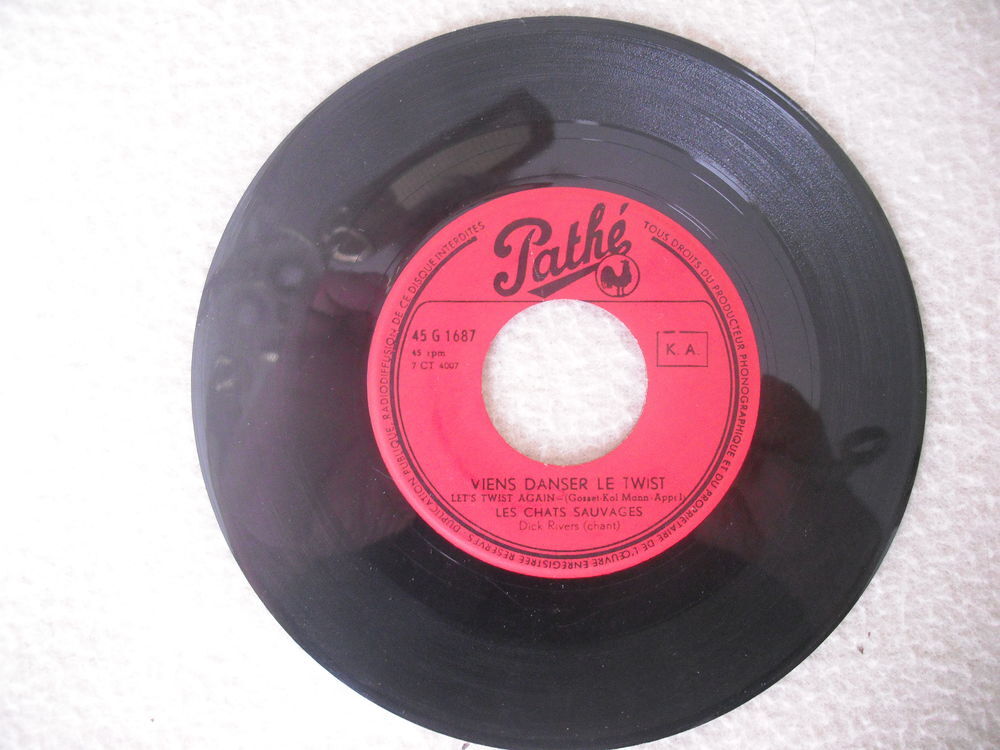 DICK RIVERS et les CHATS SAUVAGES CD et vinyles