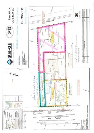  Terrain � vendre 575 m� Ambutrix