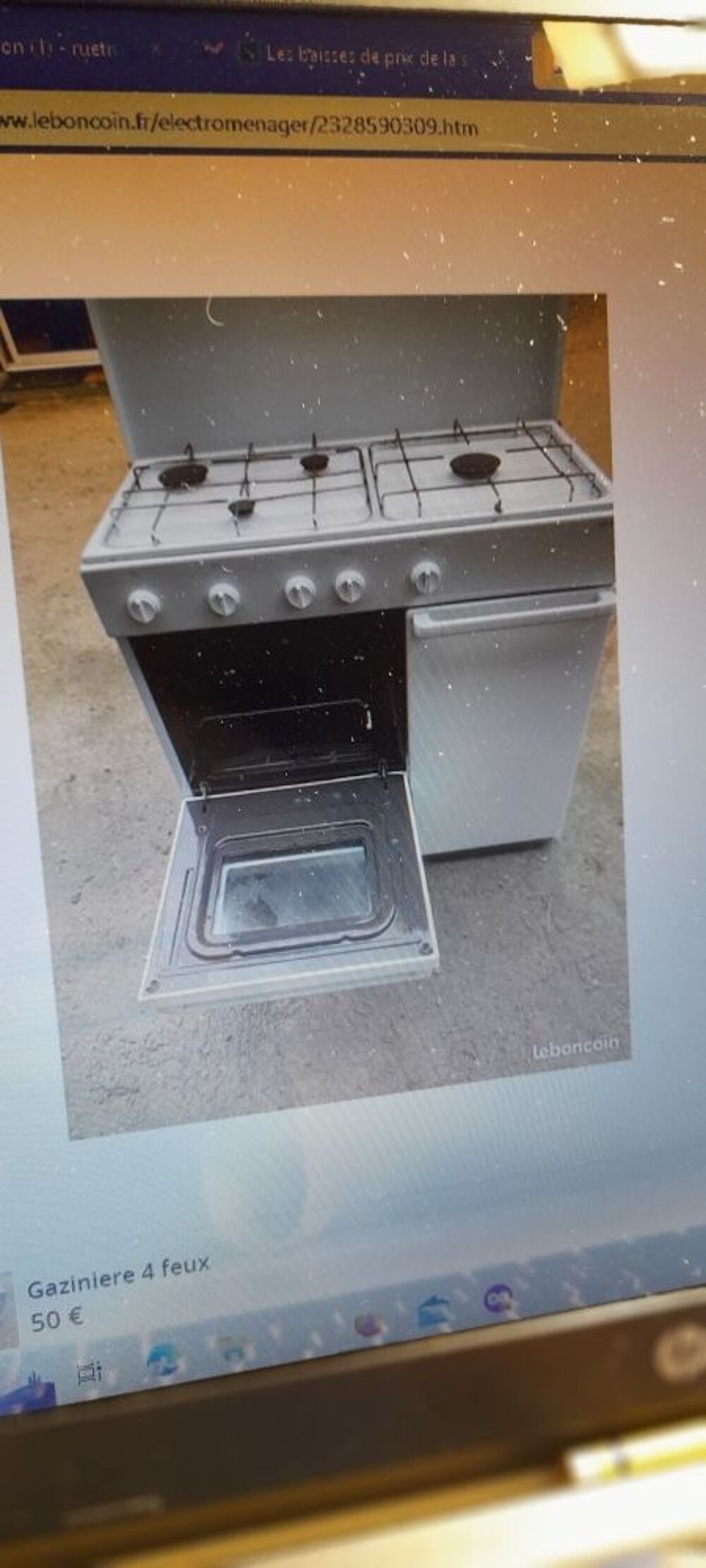 cherche gaziniere a butane avec 4 ou 5 feux Electroménager