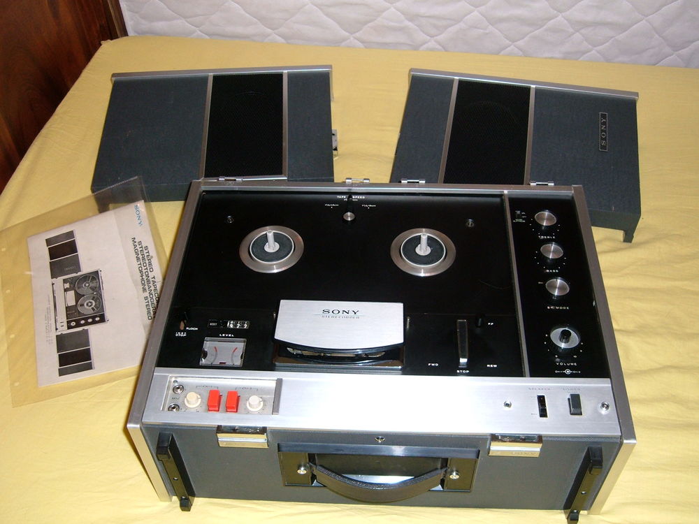 S O N Y (mod&egrave;le TC -530 ) 1973 &agrave; bandes Audio et hifi