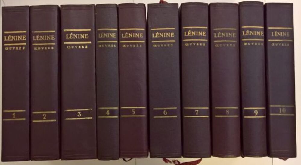 OEUVRES COMPLETES LENINE Livres et BD