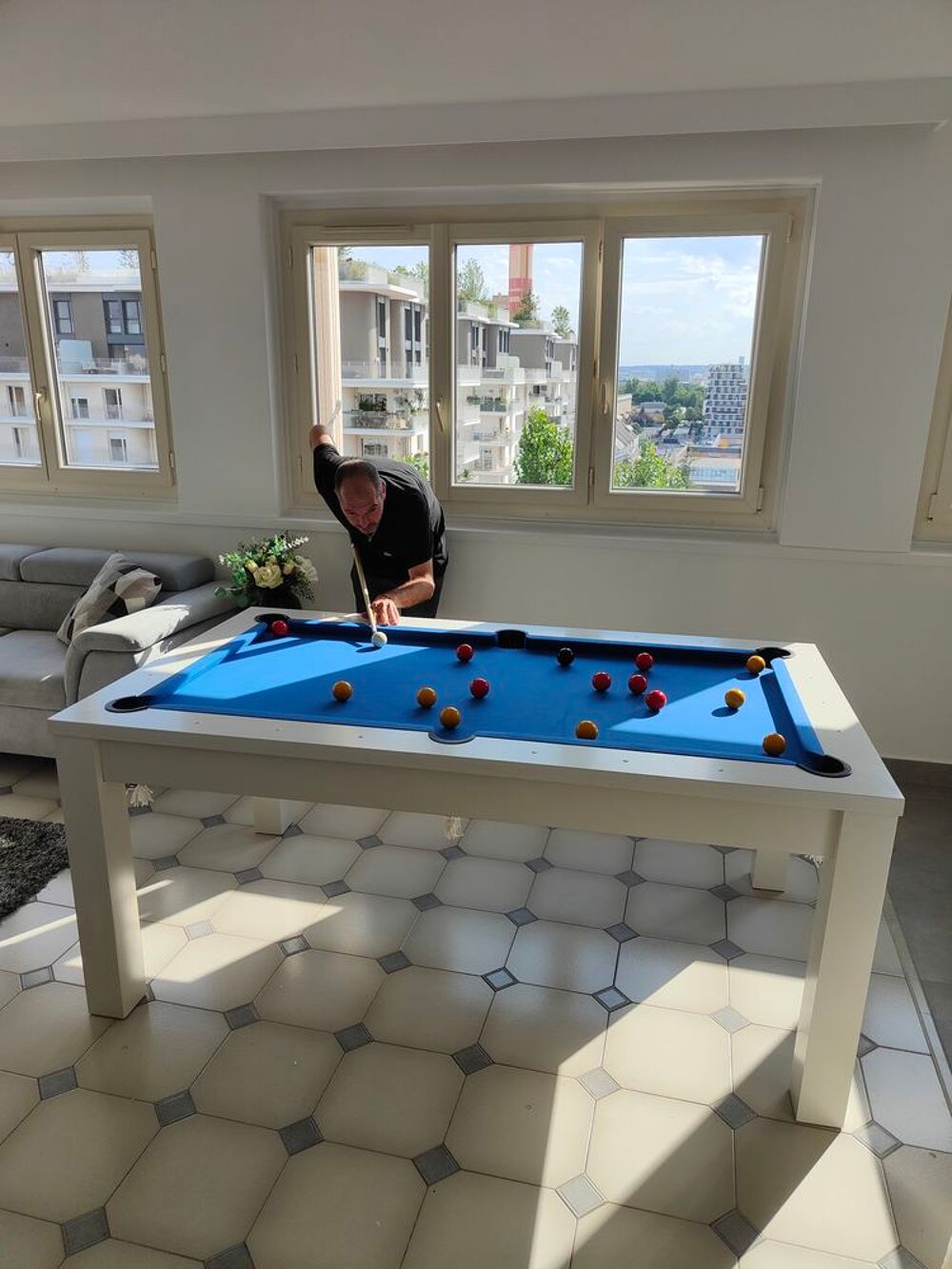 billard anglais 6ft convertible en table Meubles