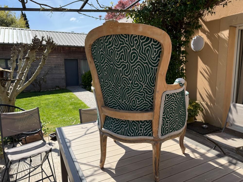 berg&egrave;re de style Louis XV revisit&eacute;e Meubles