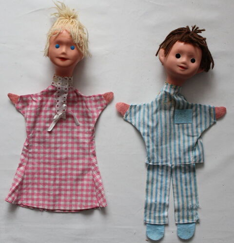 Marionnettes � gaine Pimprenelle & Nicolas Bonne Nuit les Pe 100 Issy-les-Moulineaux (92)