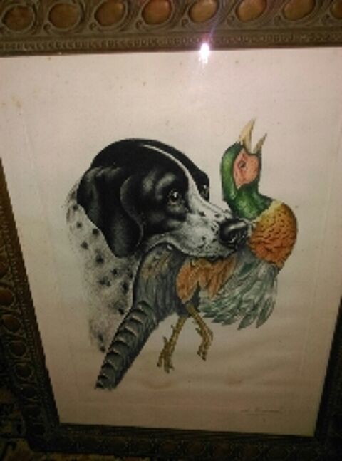 TABLEAU gravure sign� 100 Noyon (60)