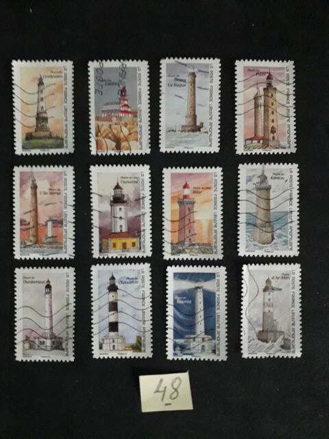 2 Séries complètes de timbres 0,40 € la série.//48 -56 0.4 Les Forges (88)