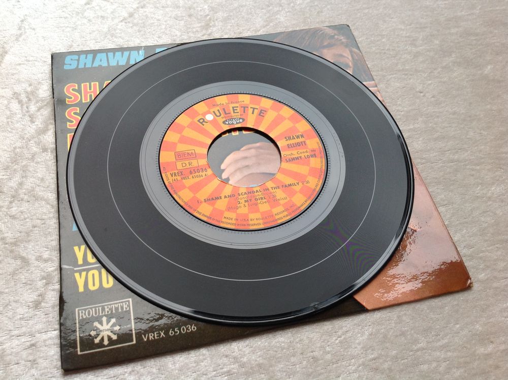 SHAWN ELLIOTT DISQUE 4 TITRES Envoi Possible
CD et vinyles
