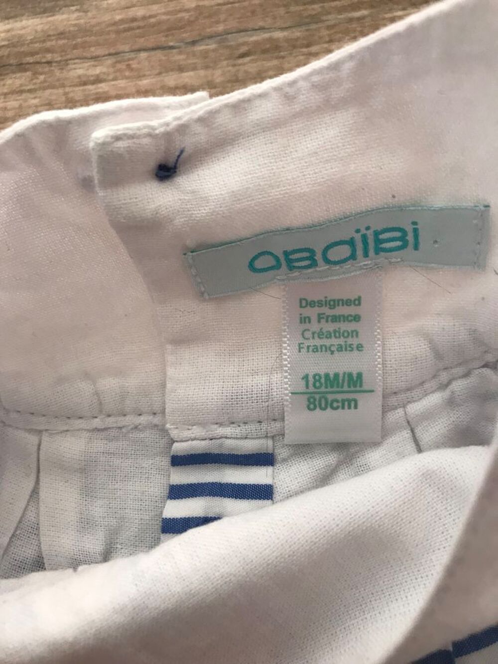 Robe marine enfant fille " Oba&icirc;bi " Vêtements enfants