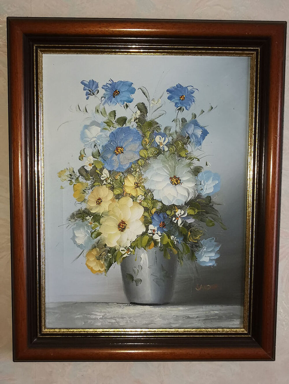 Tableau original d'Edmond Sanders Décoration