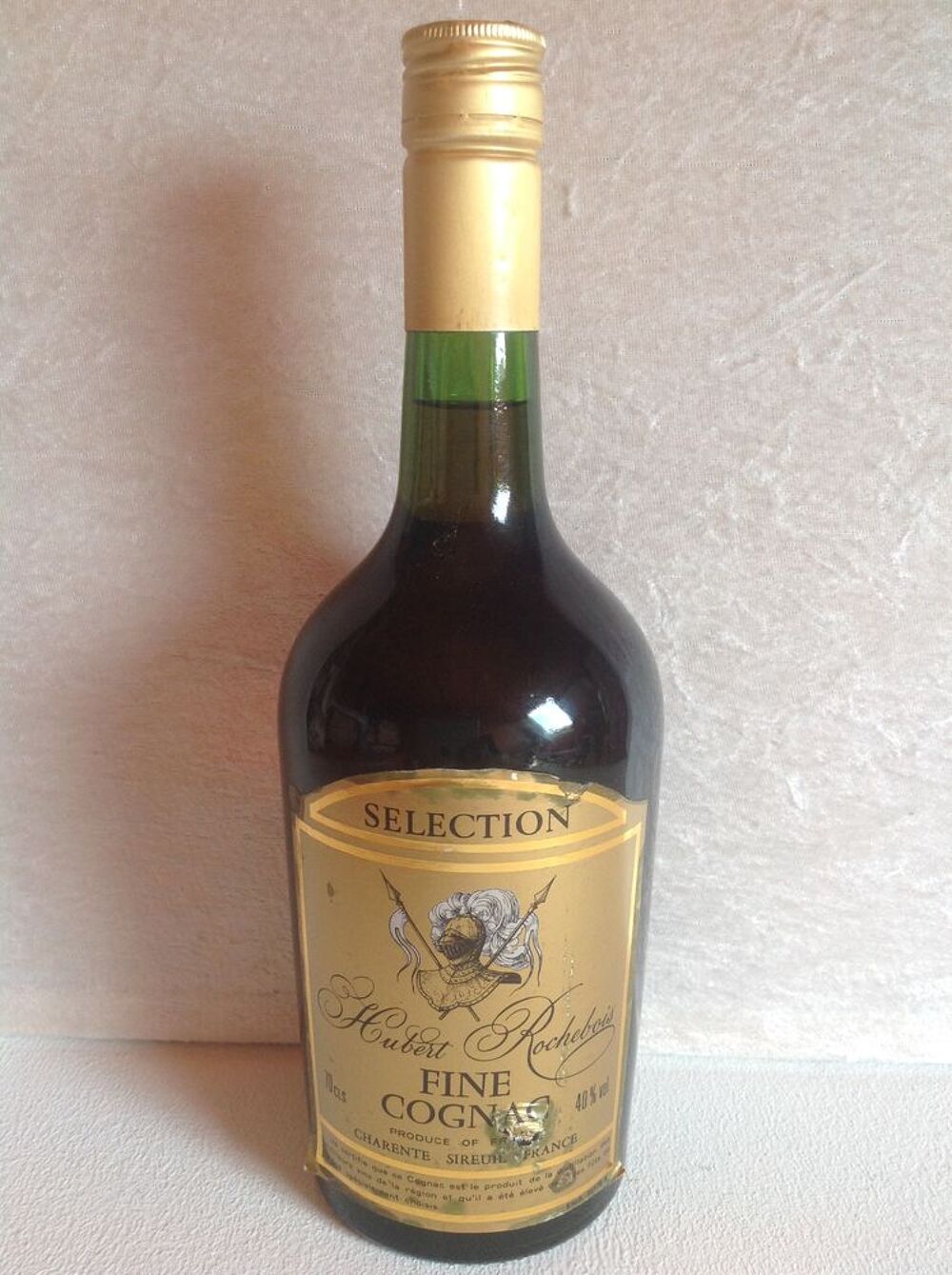 BOUTEILLE VINTAGE FINE COGNAC HUBERT ROCHEBOIS 
