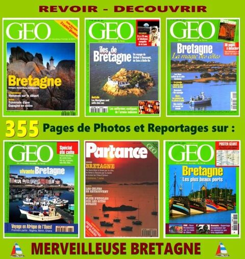 BRETAGNE - go - D'EST EN OUEST / prixportcompris 18 Lille (59)