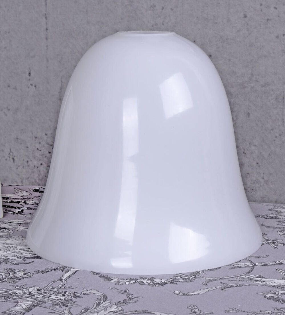 UNE GRANDE TULIPE OPALINE R&Eacute;FLECTEUR DE LAMPE MAZDA ART D&Eacute;CO Décoration