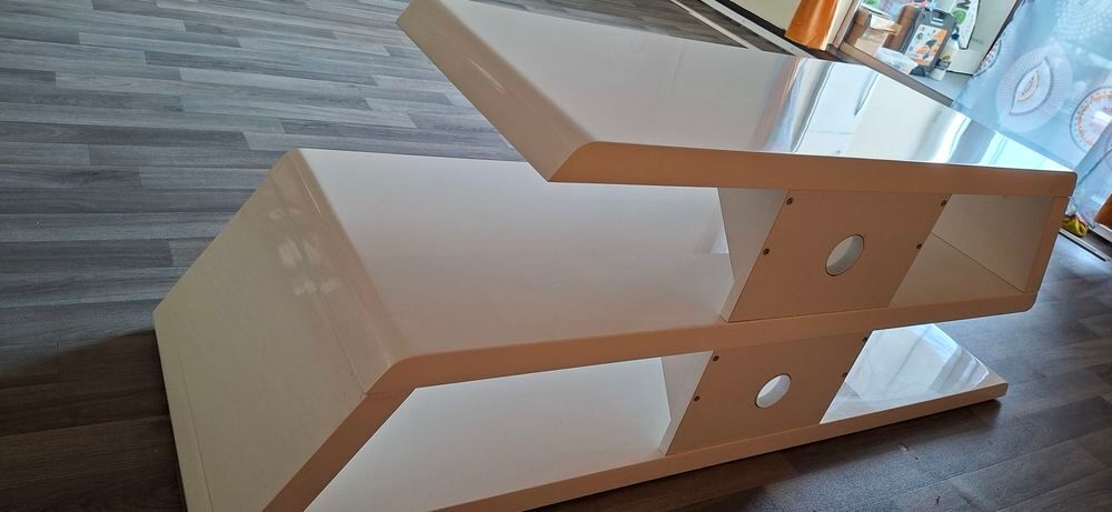 Meuble TV blanc design Meubles