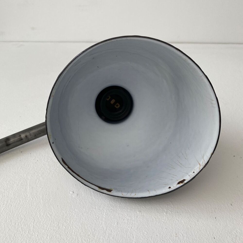 ANCIENNE LAMPE BUREAU INDUSTRIELLE BAUHAUS 1930 D�coration