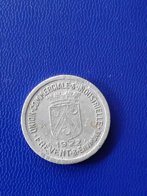 1922 argent d' Frévent 10 centimes 4 Prats-de-Mollo-la-Preste (66)