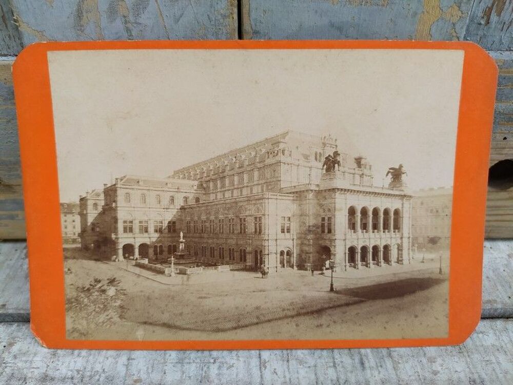 Photographies XIX&egrave;me Vienne Autriche Wien Albumen ca1880 