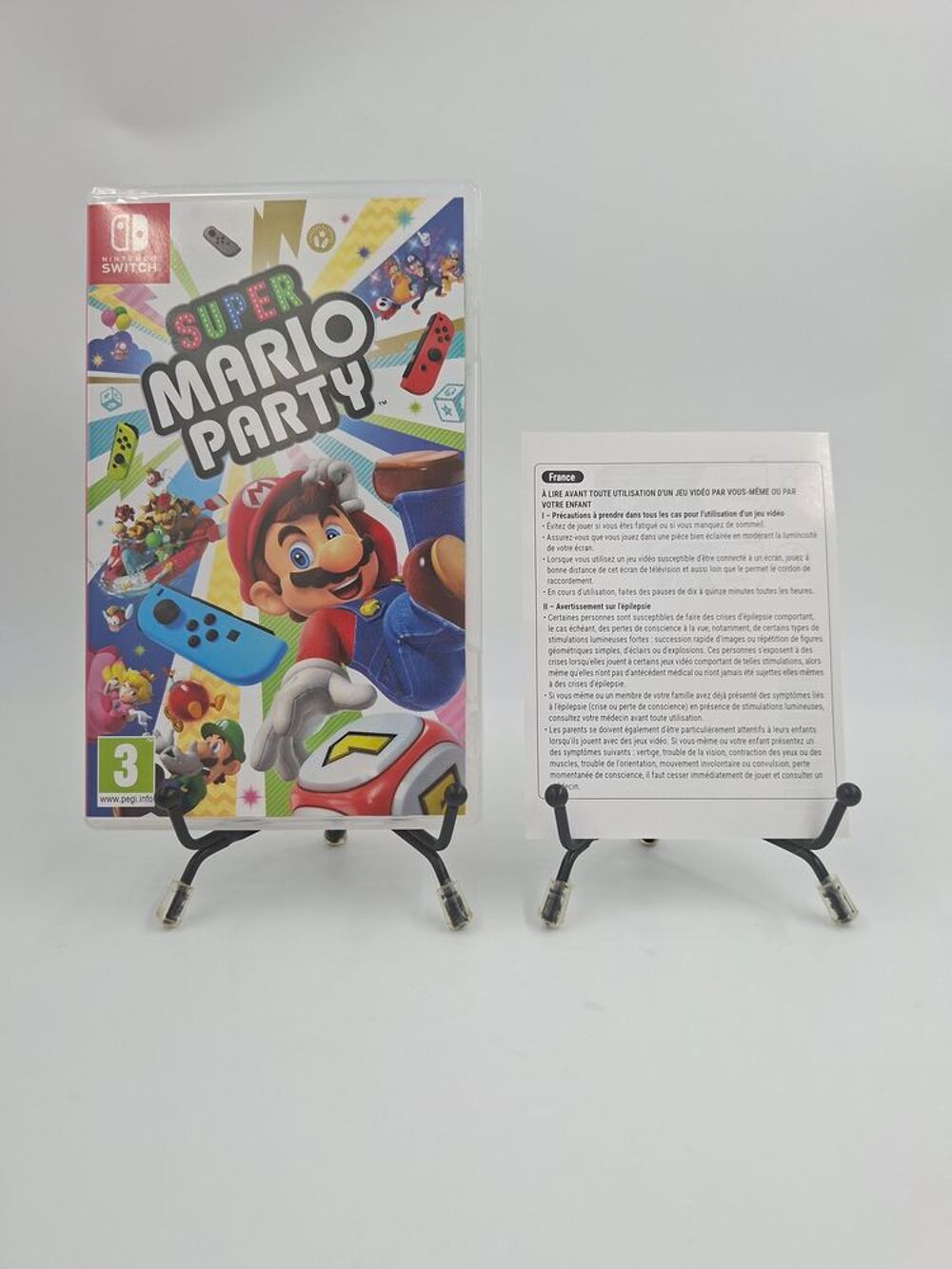 Jeu Nintendo Switch Super Mario Party en boite, complet Consoles et jeux vidéos
