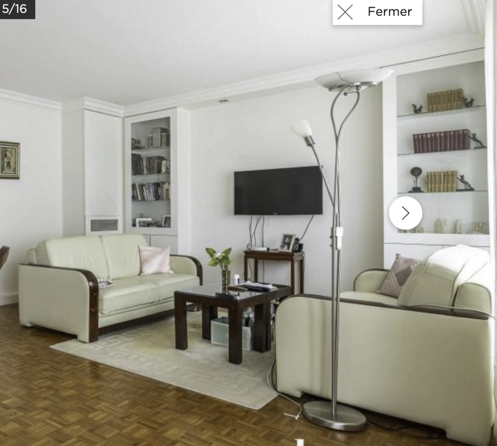 SALON :CANAPES EN CUIR BEIGE DE QUALITE Meubles