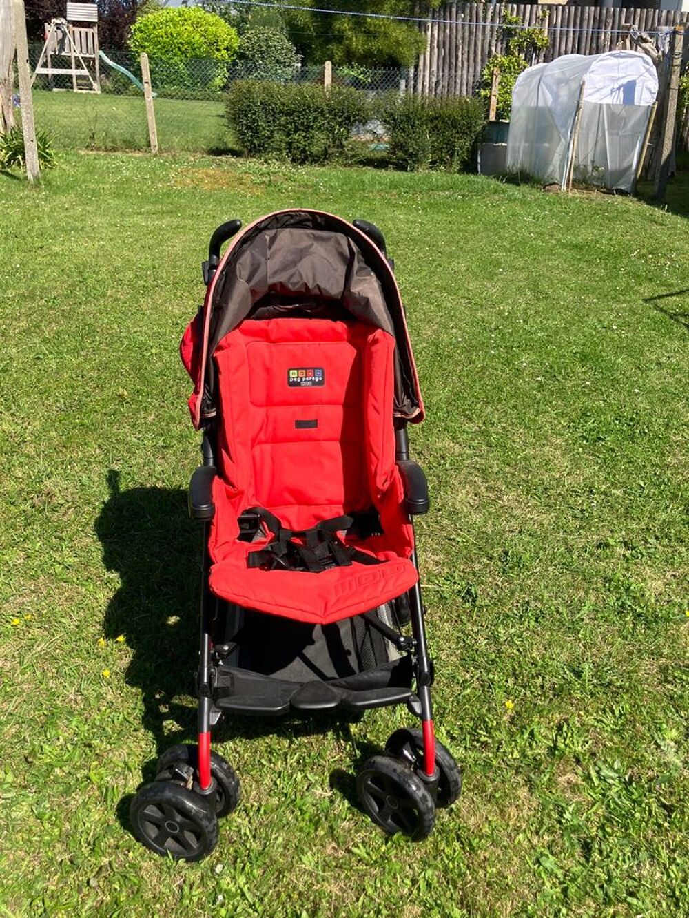 poussette cabriolet bebe 3 en 1 &eacute;tat neuf Mobilier enfants