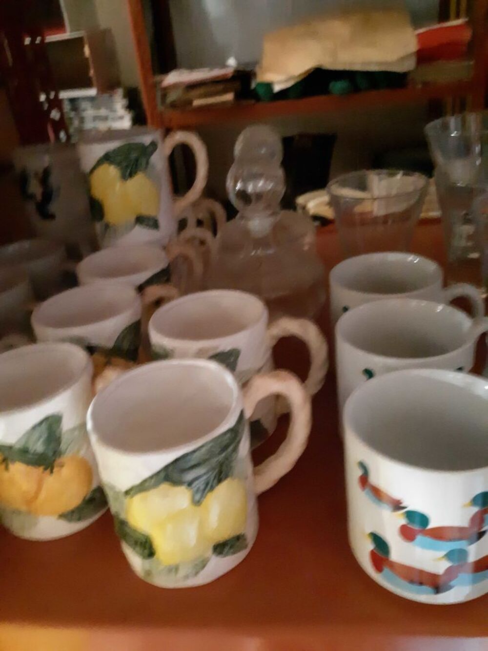 plusieurs tasses Décoration